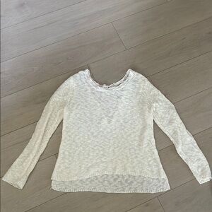 Cream Knit Sweater